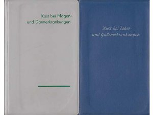 2 Titel. 1.) Dr. Dorothea Schmidt und Jutta Schicht: Kost bei Magen- und Darmerkrankungen 2.) Dr. Dorothea Schmidt und Jutta Schicht: Kost bei Leber- und Gallenerkrankungen