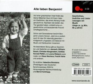 gebrauchtes Hörbuch – Hans Limmer – Mein Esel Benjamin