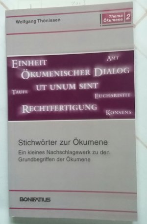 gebrauchtes Buch – Wolfgang Thönissen – Stichwörter zur Ökumene