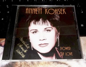 gebrauchter Tonträger – Annett Kohsek – Annett Kohsek, Power of love, Musik CD mit Autogramm