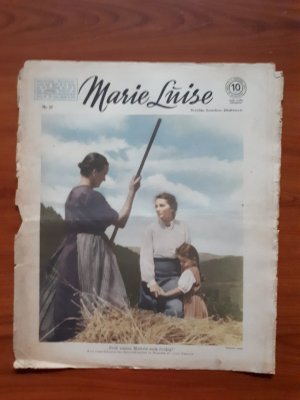 antiquarisches Buch – Marie Luise   ---   Deutsche Familien Illustrierte Nr. 37 vom 3. September 1940, 8. Jahrgang