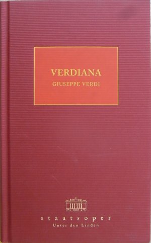 gebrauchtes Buch – "Verdiana"  ein Ballett in zwei Akten