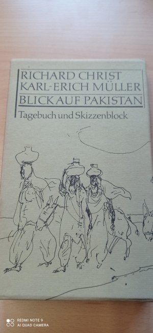 gebrauchtes Buch – Christ, Richard und Karl-Erich Müller – Blick auf Pakistan. Tagebuch und Skizzenblock