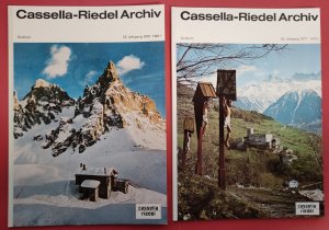 Cassella- Riedel Archiv = 2 Hefte über Südtirol