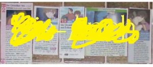 gebrauchtes Buch – Die Chroniken von Erdsee (Anime-Film, Japan 2006): kleine Zeitschriftenclippings (= Programmhinweise), Presse Clippings