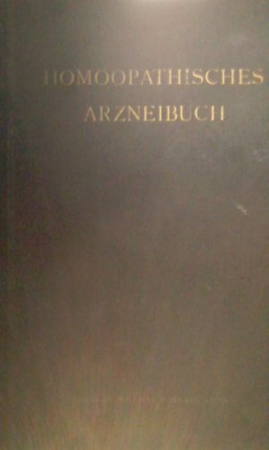 Homöopathisches Arzneibuch