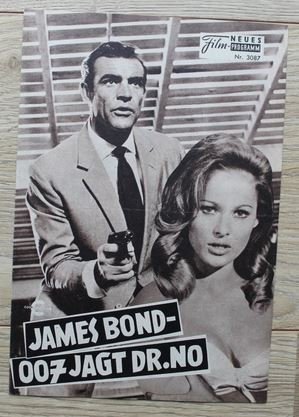 007 JAMES BOND  JAGT Dr. NO - NEUES FILM-PROGRAMM Nr. 3087 Österreich