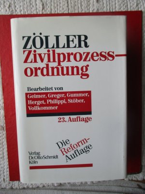 Zivilprozessordnung mit Gerichtsverfassungsgesetz und den Einführungsgesetzen, mit Internationalem Zivilprozeßrecht, EG-Verordnungen, Kostenanmerkungen.