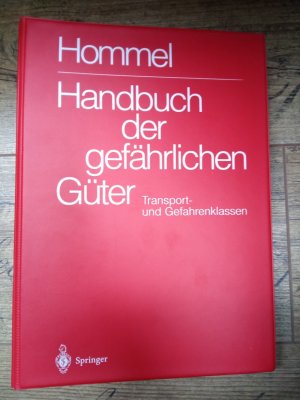 Handbuch der gefährlichen Güter. Transport- und Gefahrenklassen