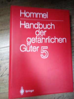 Handbuch der gefährlichen Güter. 5