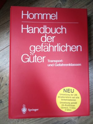 Handbuch der gefährlichen Güter Transport- und Gefahrenklassen