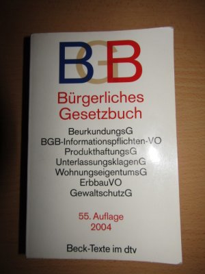 Bürgerliches Gesetzbuch