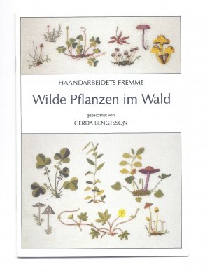 Wilde Pflanzen im Wald gezeichnet von Gerda Bengtsson