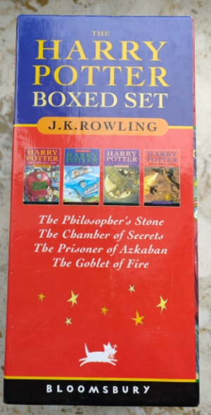 Harry Potter Paperback Box Set - Four Volumes -- Harry Potter and The Philosopher