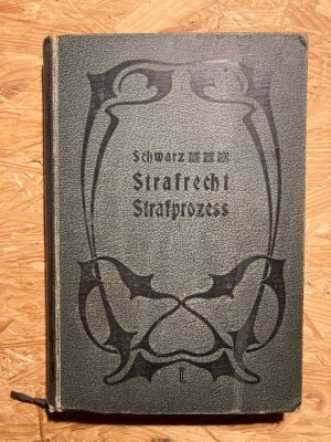 Strafrecht Strafprozeß – Ein Hilfsbuch für junge Juristen