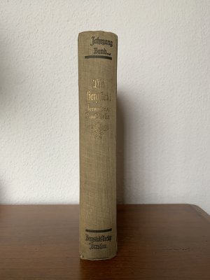 gebrauchtes Buch – Paul Keller – Monatsblätter Die Bergstadt 13. Jahrgang 1924/25 Erster Band