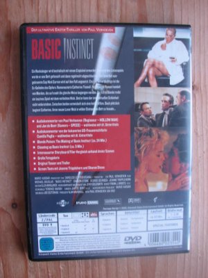 gebrauchter Film – Paul Verhoeven – Basic Instinct (Special Edition - 2 DVD)