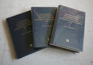 Philological and Historical Commentary on Ammianus Marcellinus XVII, XVIII, XIX (Buch 17-19) 3 Bde.