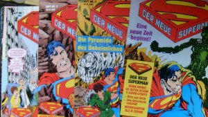 DER NEUE SUPERMAN Heft # 1 (1987) - 9 (1988) ( Ehapa Verlag) komplette Serie