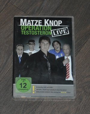 gebrauchter Film – Matze Knop - Operation Testeron - Live