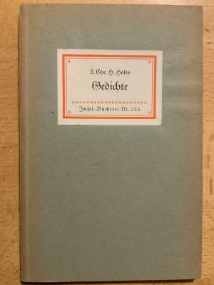 Gedichte. Insel-Bücherei Nr. 245