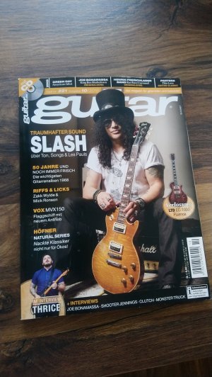 Guitar     Magazin für Gitarristen und Bassisten  Ausgabe 10 / 2018 Nr.221