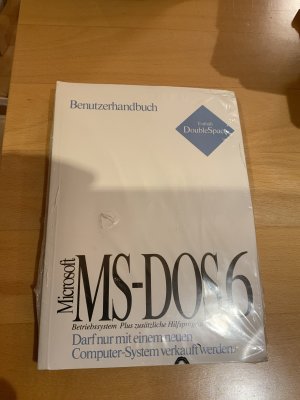 Microsoft MS-DOS6 Betriebssystem plus zusätzliche Hilfsprogramme