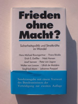 Frieden ohne Macht?