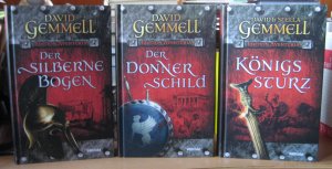 Der silberne Bogen / Der Donnerschild / Königssturz (Troja 1-3, so komplett) (Edition Aventuria)