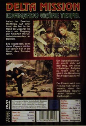 gebrauchter Film – Delta  Mission ~ Kommando  " Grüne  Teufel "