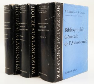 Bibliographie Générale de l'Astronomie jusqu'en 1880. General Bibliography of Astronomy to the year 1880. - [3 Bände]. -