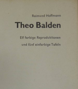 Theo Balden, Welt der Kunst