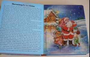 gebrauchtes Buch – Weihnachts-Puzzlebuch