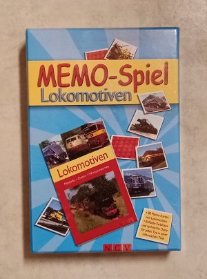 neues Spiel – Memo Spiel Lokomotiven (Memory)