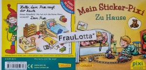 Zu Hause Mein Sticker Pixi Pixi Buch Nr. 2127 Einzeltitel aus der Pixi Bücher Serie 234 inklusive aller Sticker