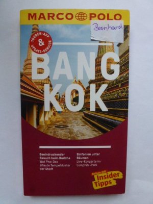 gebrauchtes Buch – Wilfried Hahn – MARCO POLO Reiseführer Bangkok - Reisen mit Insider-Tipps. Inkl. kostenloser Touren-App und Event&News