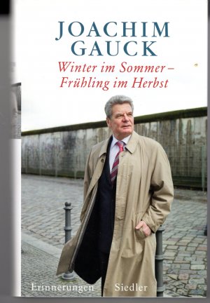 gebrauchtes Buch – Joachim Gauck – Winter im Sommer – Frühling im Herbst - Erinnerungen