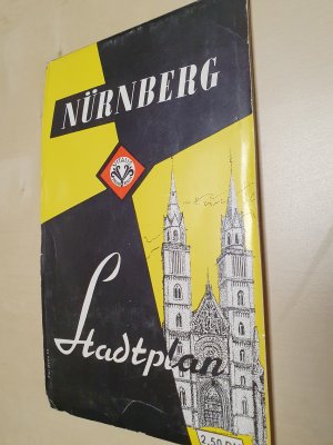 gebrauchtes Buch – Stadtplan Nürnberg  – Stadtplan Nürnberg (1970er oder früher)