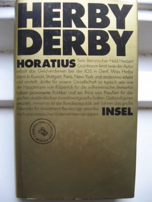 gebrauchtes Buch – horatius – herby derby