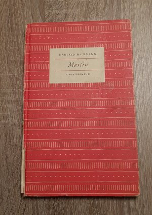 antiquarisches Buch – Manfred Hausmann – Martin - Geschichten aus einer glücklichen Welt