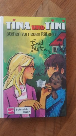 gebrauchtes Buch – Enid Blyton – Tina und Tini / Stehen vor neuen Rätseln