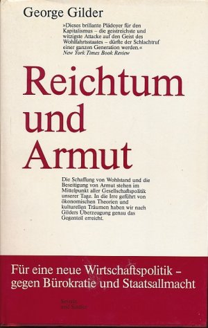 gebrauchtes Buch – George Gilder – Reichtum und Armut.