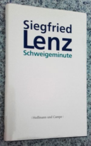 gebrauchtes Buch – Siegfried Lenz – Schweigeminute