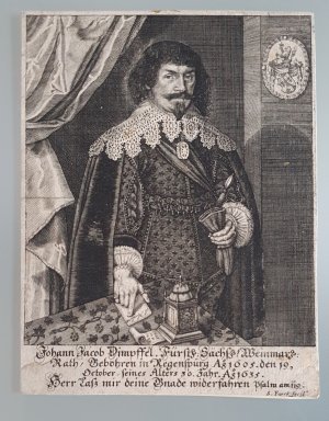 Bildnis des) Johann Jacob Dimpfel.