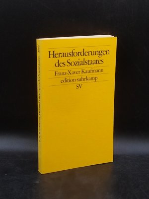 Herausforderungen des Sozialstaates