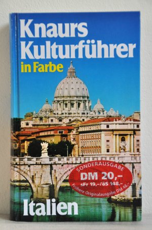 gebrauchtes Buch – Knaurs Kulturführer in Farbe - Italien