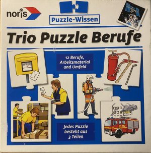 gebrauchtes Spiel – Trio Puzzle Berufe - Puzzle-Wissen