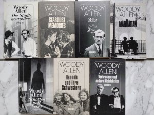 gebrauchtes Buch – Woody Allen – Drehbücher - Der Stadtneurotiker / Manhattan / Stardust Memories / Hannah und ihre Schwestern / Zelig / Schatten und Nebel / Verbrechen und andere Kleinigkeiten