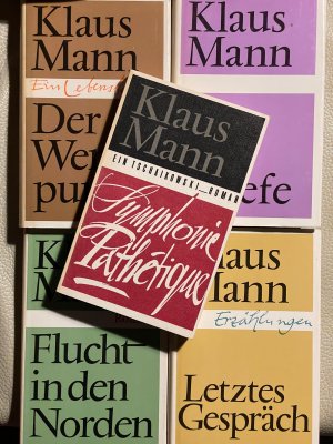 Flucht in den Norden, Der Wendepunkt, Letztes Gespräch. Briefe. Symphonie Pathetique. 5 Bände in DDR-Reihenausgabe