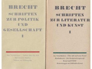 Bertolt Brecht Werkausgabe des Aufbau-Verlages Berlin und Weimar mit Genehmigung des Suhrkamp Verlages, Frankfurt am Main. 6 Titel/Serien (25 Bücher). […]